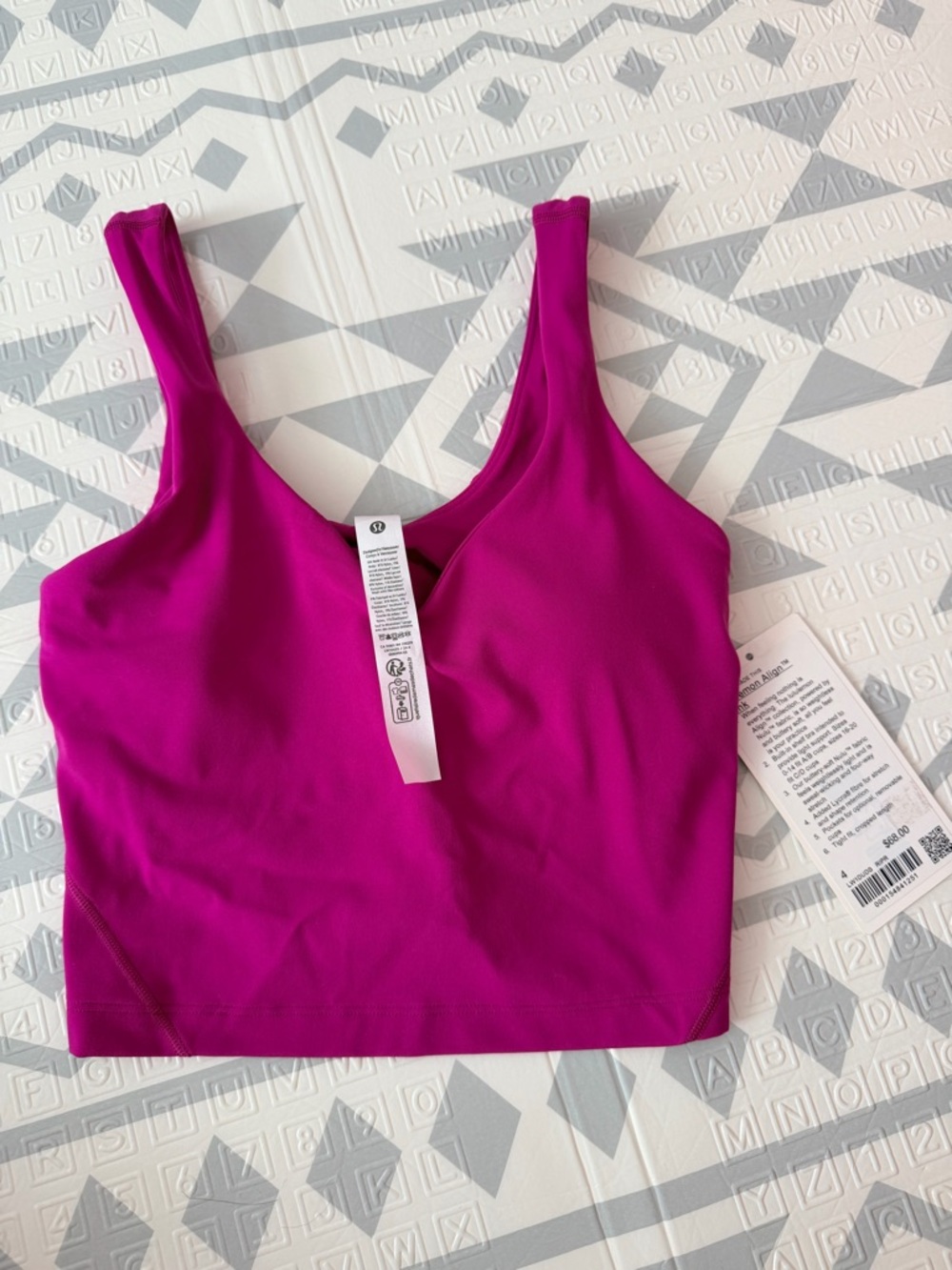 lululemon athletica Fuchsia Sports Bra Top